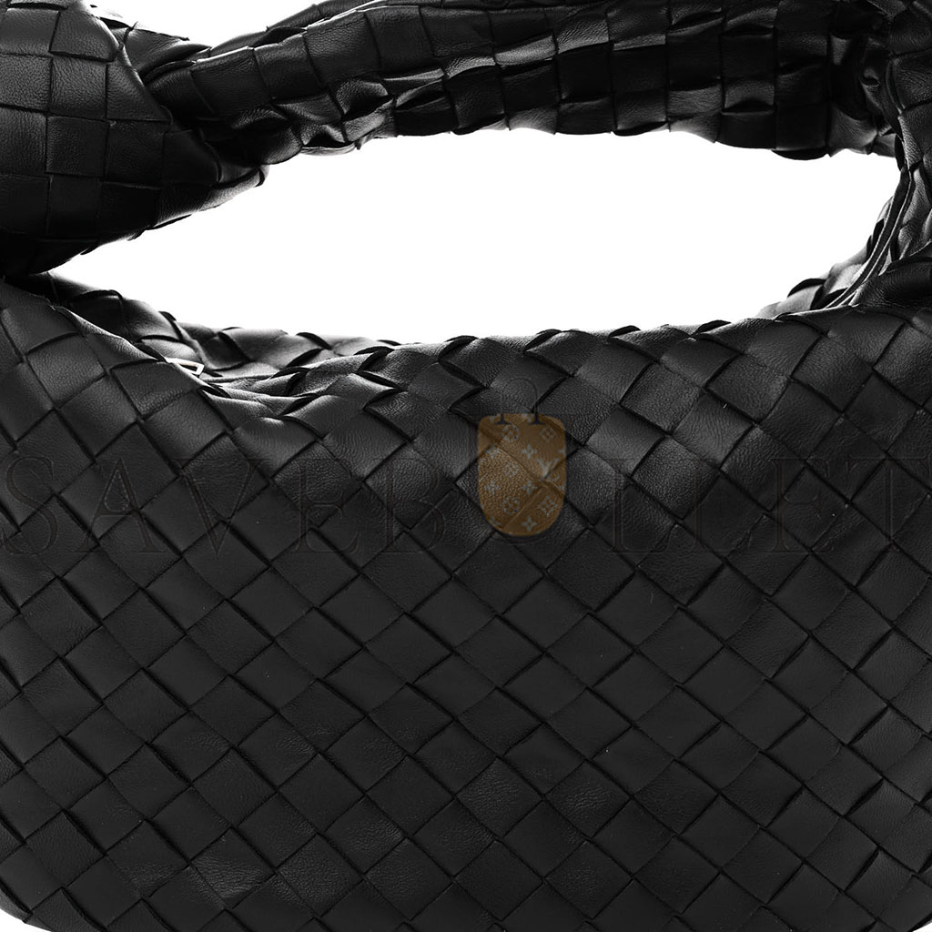 BOTTEGA VENETA NAPPA INTRECCIATO TEEN JODIE HOBO BLACK (37*25*8cm) BOTTEGA VENETA NAPPA INTRECCIATO TEEN JODIE HOBO BLACK (37*25*8cm)